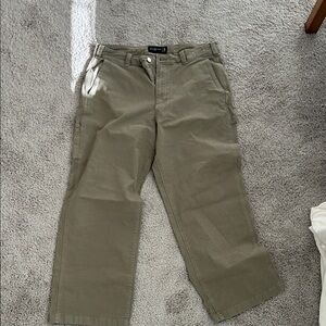 Abercrombie & Fitch tan baggy wife leg carpenter size 36/30